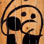 Joan Miró. Pittura e poesia. Personaggio, uccello su tavola, 1976. Collezione privata, Successió Miró by SIAE 2016