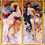 Alfons Mucha. Rappresentazione delle 4 stagioni