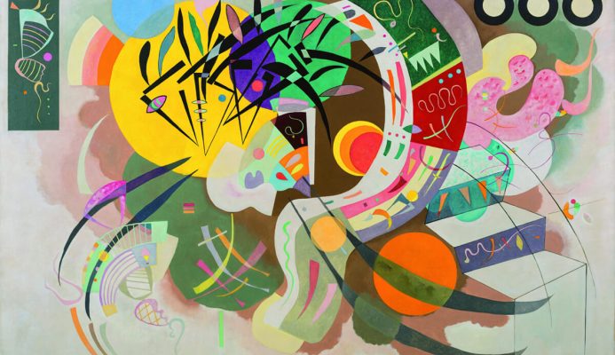 Vasily Kandinsky. Curva dominante, 1936. Olio su tela. Museo Solomon R. Guggenheim. Solomon R. Guggenheim Founding Collection, New York / Ph. Kristopher McKay