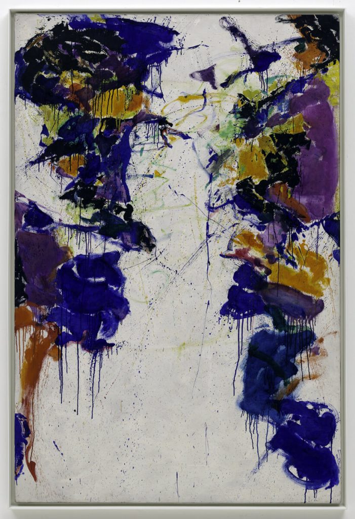 Da Kandinsky a Pollock. Sam Francis. Shining Back, 1958. Olio su tela, cm 202.6 x 135.4. Solomon R. Guggenheim Museum, New York. © 2016 Sam Francis Foundation, California / Artists Rights Society (ARS), New York