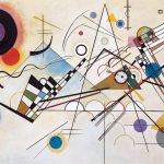 Da Kandinsky a Pollock. Vasily Kandinsky. Composition 8, 1923. Olio su tela, cm 140 x 201. Solomon R. Guggenheim Museum, New York Solomon R. Guggenheim Founding Collection, by gift. 2016