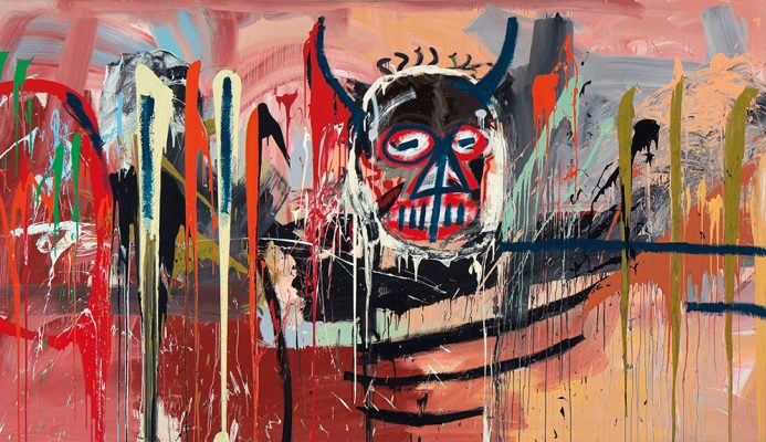 Jean-Michel Basquiat a Milano. Untitled, 1982. Acrilico su tela. 94 x 197. Mugrabi Collection