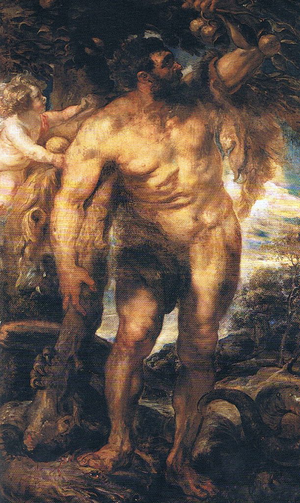 Peter Paul Rubens. Ercole nel giardino delle Esperidi, 1638. Olio su tela, cm 246×168,5- Galleria Sabauda, Torino