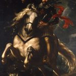 Peter Paul Rubens. Ritratto di Gio Carlo Doria a cavallo, 1606. Olio su tela, cm 265×188. Galleria Nazionale di Palazzo Spinola, Genova