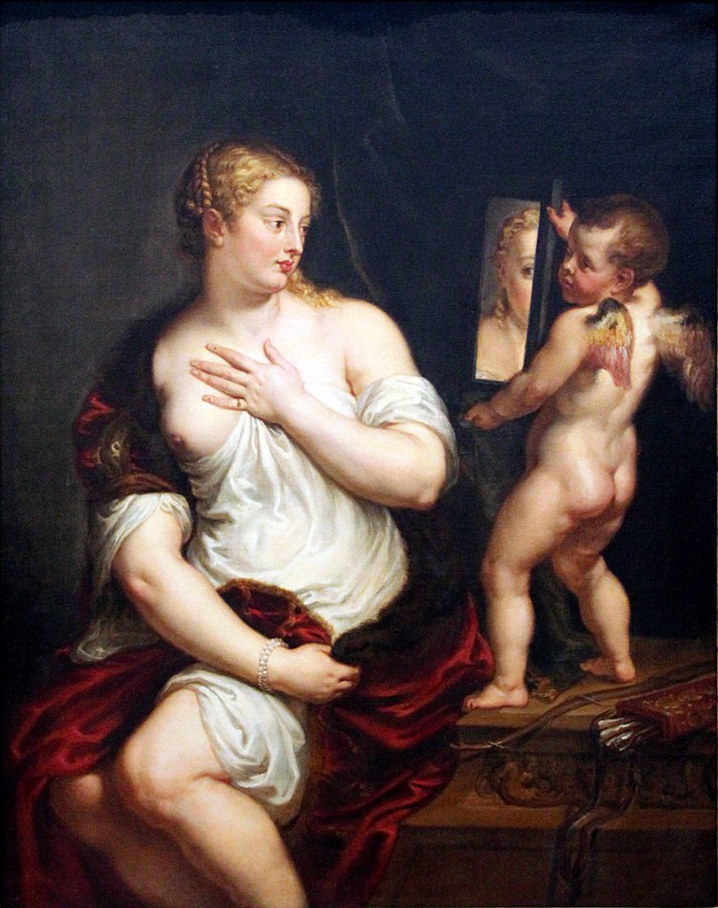 Peter Paul Rubens. Venere e Cupido, 1606-1611. Olio su tela, cm 137x111. Museo Thyssen-Bornemisza, Madrid