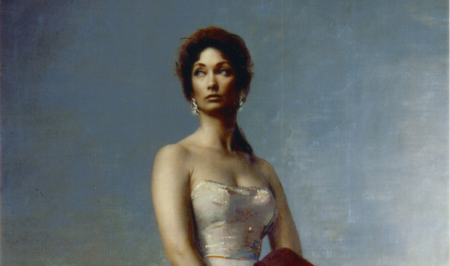 Pietro Annigoni. Ritratto di Stefania (Yvette) von Kories zu Goetzen (1958-’59). Tempera grassa su tela, cm 342 x 228