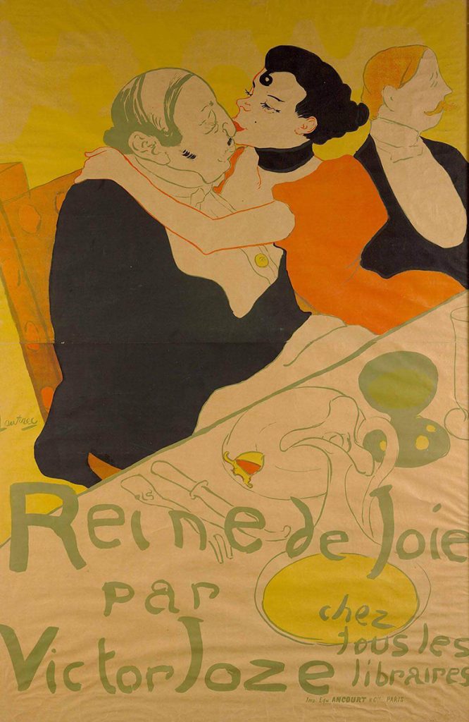 Toulouse-Lautrec. Regina della goia, 1892. Litografia, cm 151 x 1001. Museum of Modern Art, New York. Dono di Mr e Mrs Richard Rodgers 196