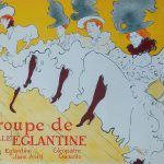 Toulouse-Lautrec. Manifesto per la Compagnia di ballo di Mademoiselle Eglantine, 1896