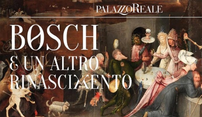 Manifesto della Mostra "Bosch e un altro Rinascimento" a Milano